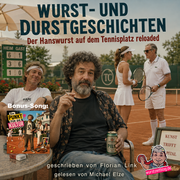 Der Hanswurst auf dem Tennisplatz