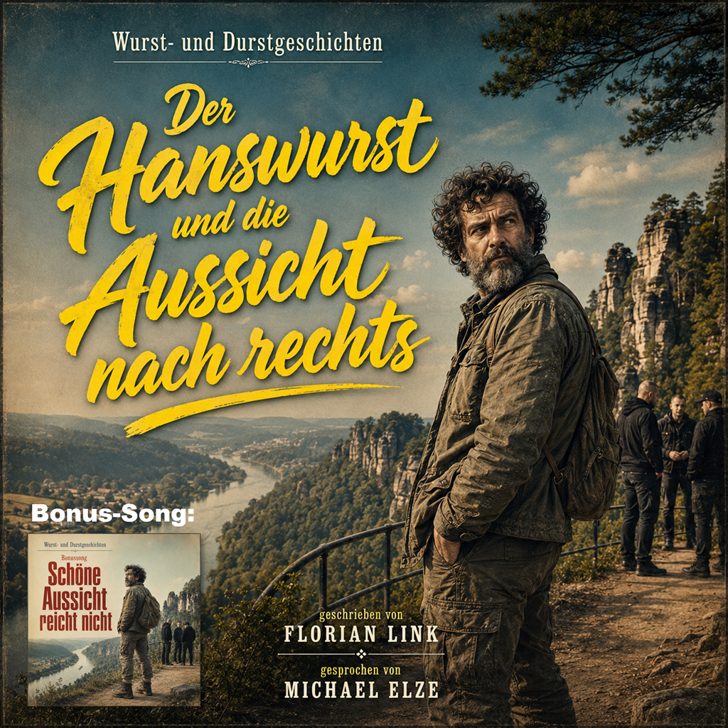 Der Hanswurst und die Aussicht nach rechts